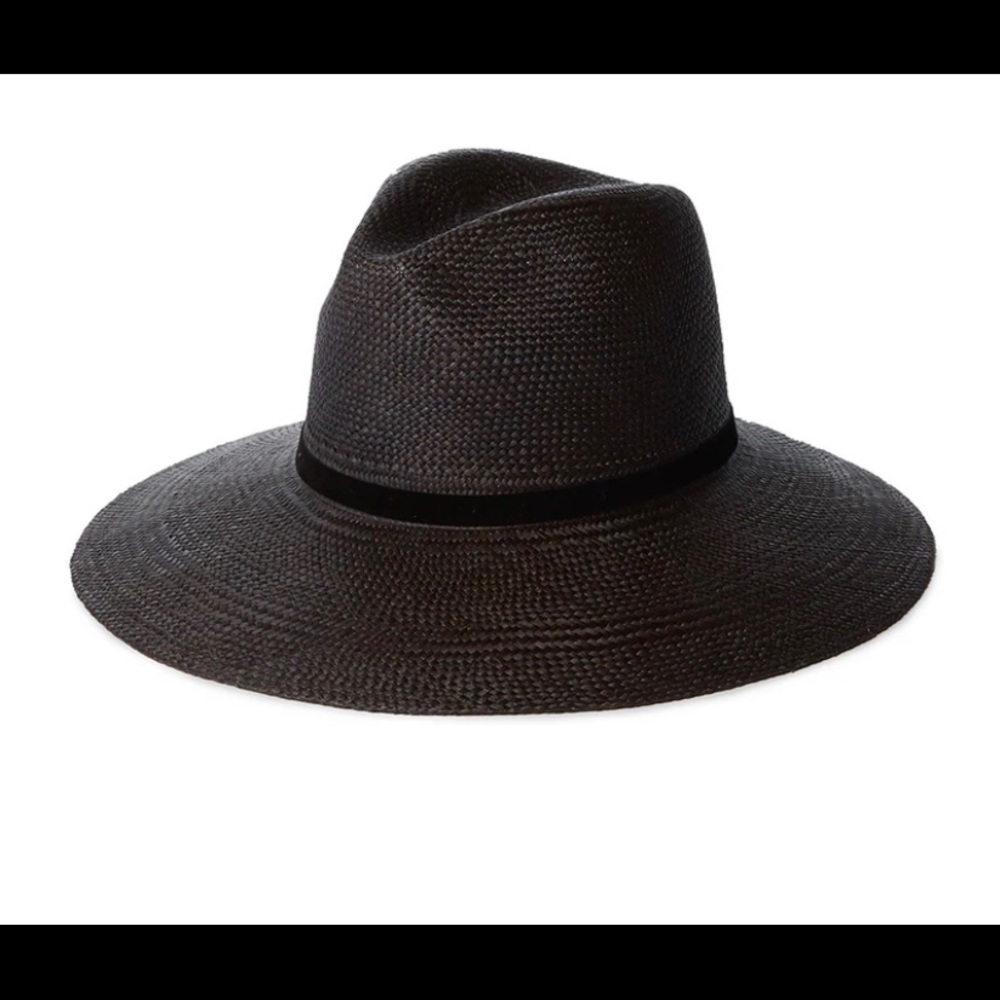 Janessa Leone Selma Black Hat sz Small